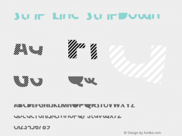 Strip Line StripDown Version 1.009;Fontself Maker 3.4.0 Font Sample