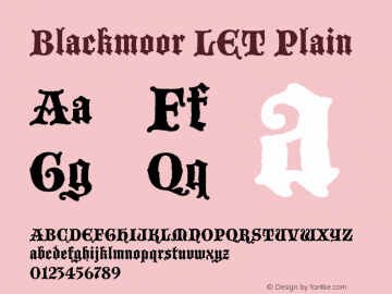 Blackmoor LET Plain:1.0 1.0图片样张