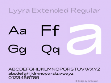 Lyyra Extended Regular Version 1.000 | w-rip DC20190605图片样张