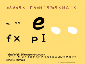 RiiTegakiFude Regular Version 1.0 Font Sample