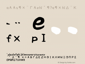 RiiTegakiFude Regular Version 1.0 Font Sample