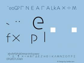 AFP2 kumiki-Light Version 1.0 Font Sample