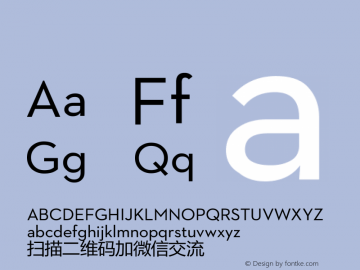 苹方-港 常规体  Font Sample