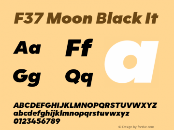 F37 Moon Black It Version 1.000;hotconv 1.0.109;makeotfexe 2.5.65596图片样张
