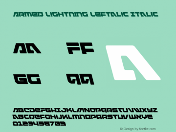 Armed Lightning Leftalic Version 1.2; 2019图片样张