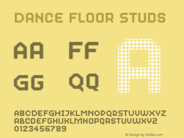 Dance Floor Studs Version 10.004;hotconv 1.0.109;makeotfexe 2.5.65596图片样张