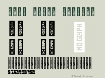 Robu Sport Display 1.000 Font Sample