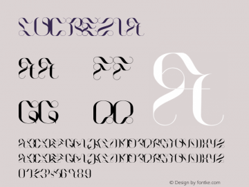 Lucrezia ☞ Version 1.000;com.myfonts.easy.marta-podkowinska.lucrezia.regular.wfkit2.version.3Fmi图片样张