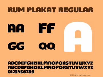 tvetydigheden Bopæl lobby Rum Plakat Font Family|Rum Plakat-Uncategorized Typeface-Fontke.com