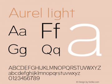 Aurel light 0.1.0图片样张