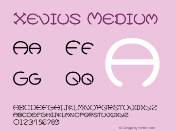 Xevius Medium Altsys Metamorphosis:5/4/93图片样张