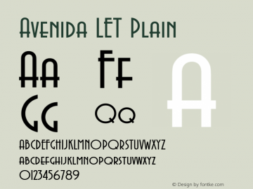 Avenida LET Plain:1.0 1.0图片样张