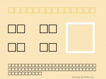 Kufi14 Normal 图片样张