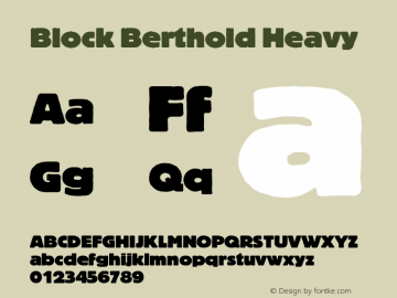 Block Berthold Heavy Version 001.000图片样张