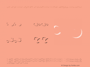 Garita Ornament Shadow Txre Version 1.000;PS 001.000;hotconv 1.0.88;makeotf.lib2.5.64775图片样张