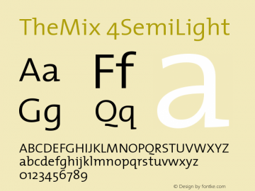 TheMix 4SemiLight Version 1.0图片样张