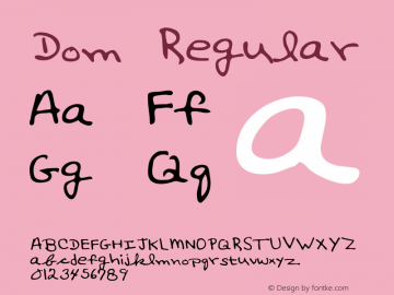 Dom Altsys Metamorphosis:2/24/95 {DfLp-URBC-66E7-7FBL-FXFA} Font Sample