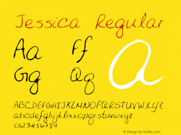 Jessica Altsys Metamorphosis:3/2/95 {DfLp-URBC-66E7-7FBL-FXFA} Font Sample