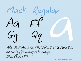 Mack Altsys Metamorphosis:2/28/95 {DfLp-URBC-66E7-7FBL-FXFA} Font Sample