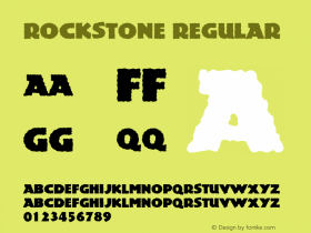 RockstoneRegular Altsys Fontographer 3.3-J99.4.5 {DfLp-URBC-66E7-7FBL-FXFA}图片样张