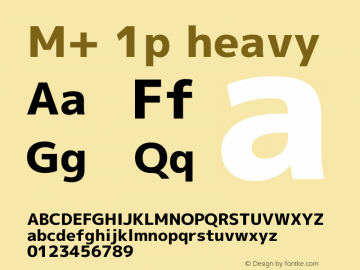 M+ 1p heavy 图片样张