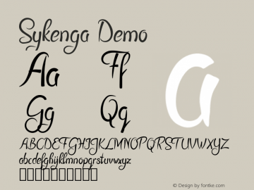 Sykenga Demo Version 1.000图片样张