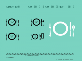 AL Place Settings Letters Regular Macromedia Fontographer 4.1 01/11/2001 Font Sample