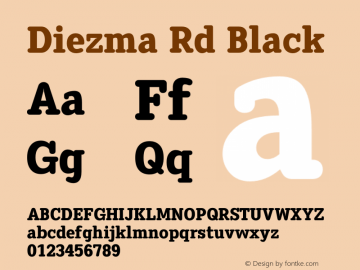 DiezmaRd-Black Version 1.581图片样张