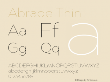 Abrade-Thin Version 1.000;com.myfonts.easy.greyscale-type.abrade.extra-thin.wfkit2.version.4pJt Font Sample