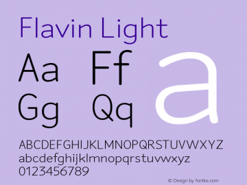 Flavin-Light Version 1.0图片样张