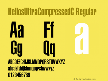 HeliosUltraCompressedC OTF 1.0;PS 004.001;Core 116;AOCW 1.0 161图片样张