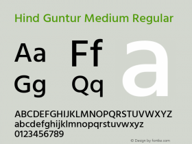 Hind Guntur Medium Version 1.001;PS 1.0;hotconv 1.0.86;makeotf.lib2.5.63406; ttfautohint (v1.5.33-1714) -l 8 -r 50 -G 200 -x 13 -D latn -f telu -w G -W -c -X 