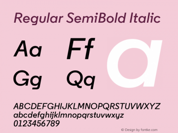 Regular-SemiBoldItalic 2.150图片样张