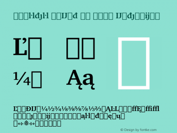 Charter BdExt BT Bold Extension mfgpctt-v4.5 Jan 30 2001图片样张