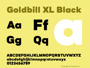 Goldbill XL Black Version 1.000图片样张