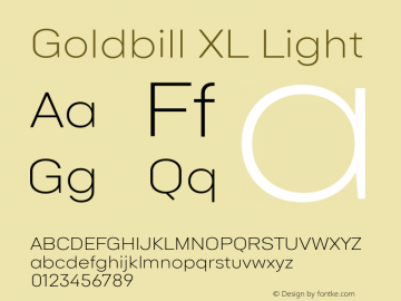 Goldbill XL Light Version 1.000图片样张