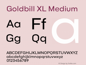 Goldbill XL Medium Version 1.000图片样张