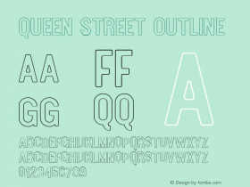 QueenStreet-Outline Version 1.0图片样张