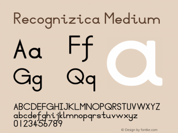 Recognizica Medium 0.30图片样张