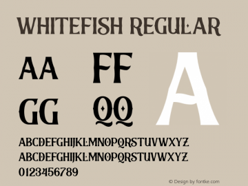 Whitefish Version 1.000图片样张