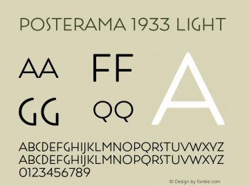 Posterama1933-Light Version 1.00图片样张