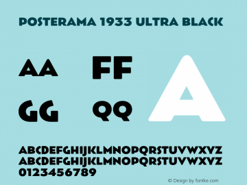 Posterama1933-UltraBlack Version 1.00图片样张