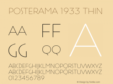 Posterama1933-Thin Version 1.00图片样张