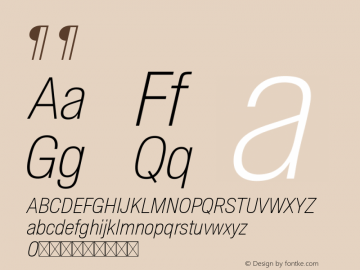 ¶ Version 2.100 Font Sample