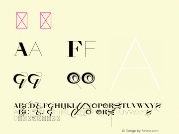 ¶ Version 3.000 Font Sample