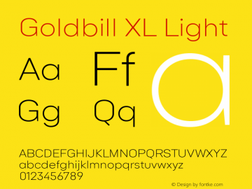 Goldbill XL Light Version 1.000图片样张