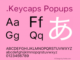 .Keycaps Popups 17.0d3e13图片样张
