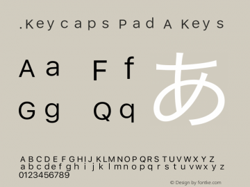 .Keycaps Pad A Keys 17.0d3e13图片样张