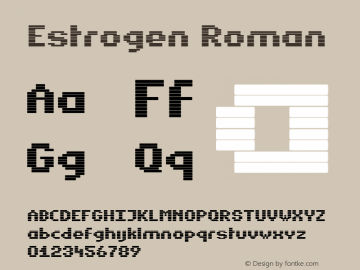 Estrogen Roman Version 1.00图片样张