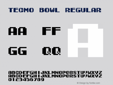 Tecmo Bowl Regular Version 1.0图片样张